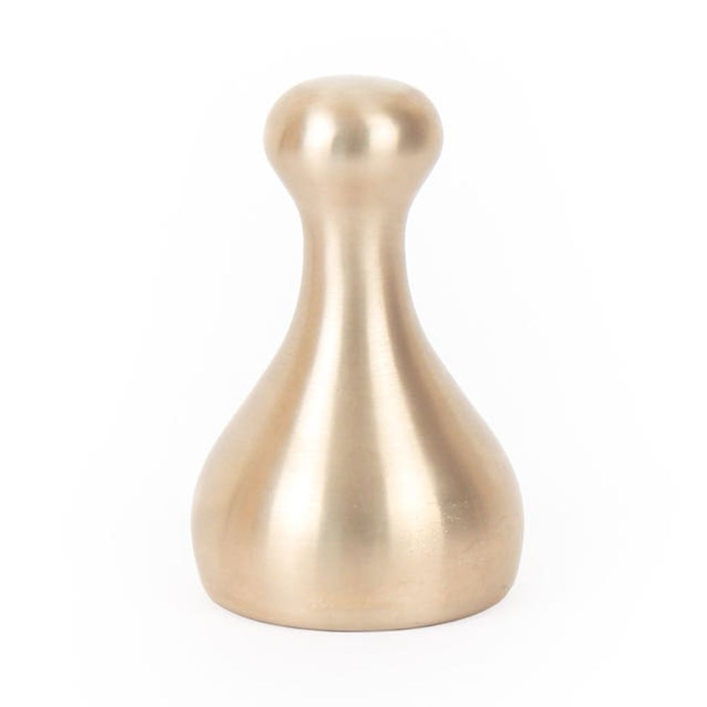 YEDAMUN Bangjja Bronze Gua Sha Massager, Stamp - Traditional Korean Meridian Massage Tool, Handmade Non-Toxic Wellness Tool _ Made in KOREA